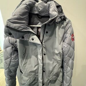 Canada Goose Gray Blue Berkley Down Coat